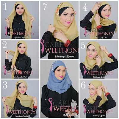 Cara Memakai Bawal Scarf AYYA