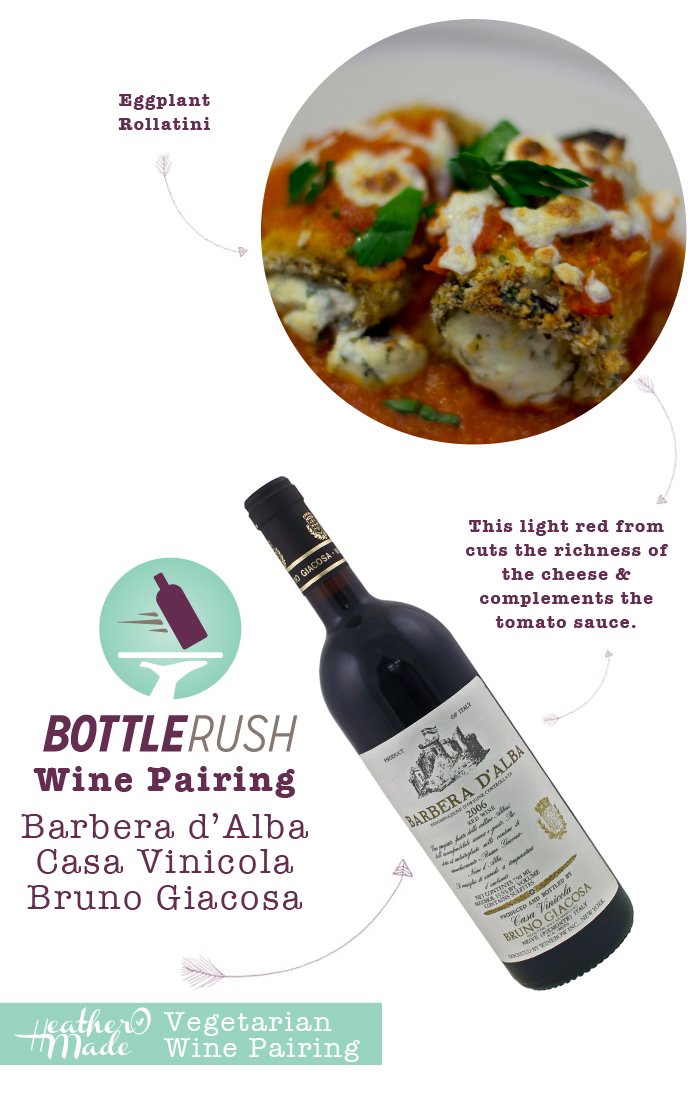 Heather O Made Thirsty Thursday Vegetarian Wine Pairing