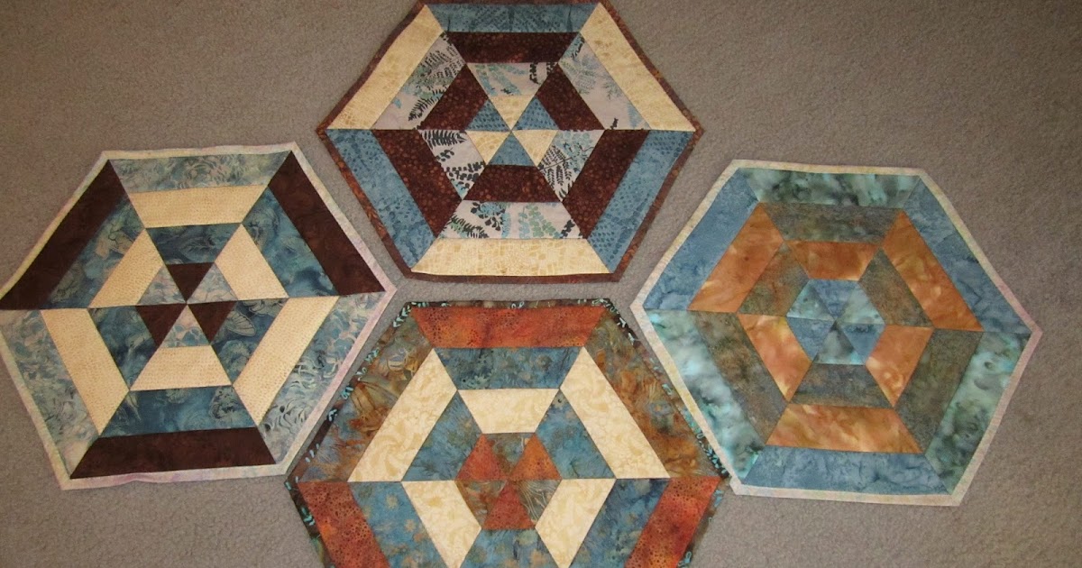 * Hexagon Placemats