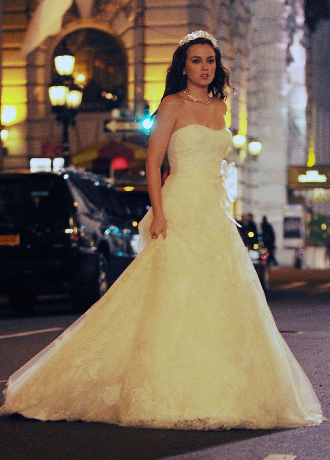 sfg blog de tendencias .: gg: el vestido de novia de blair waldorf
