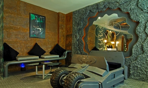 Cómo decorar una habitación de lujo con el tema de batman ...