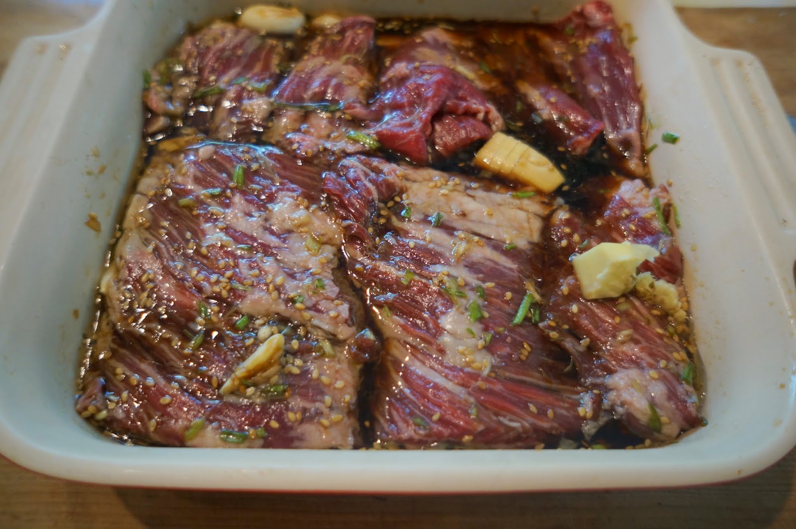 Korean Style Skirt Steak