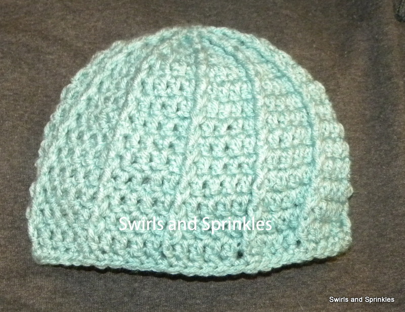 Swirls and Sprinkles: Ribbed Beanie
