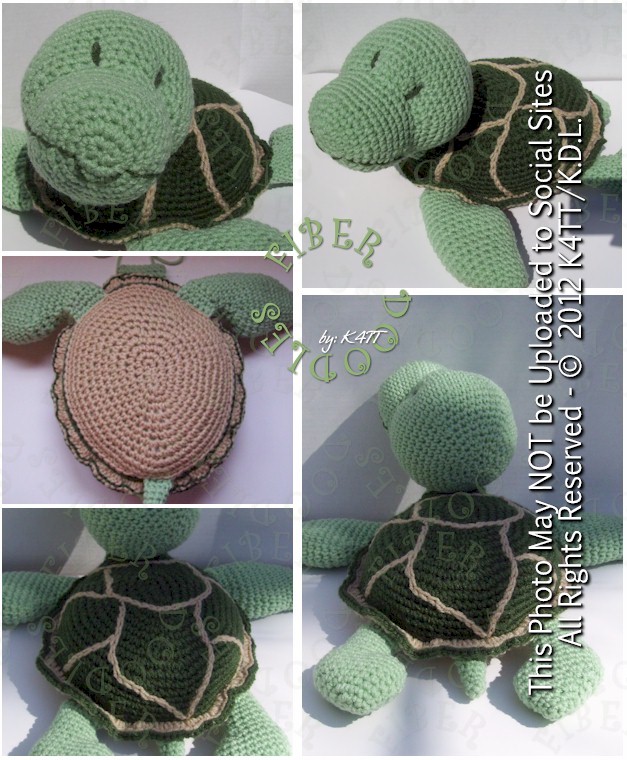 .: CROCHET PATTERN: Pillow Pal Sea Turtle - Ready for You!