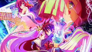 Tapeta Full HD z bohaterami anime No Game No Life
