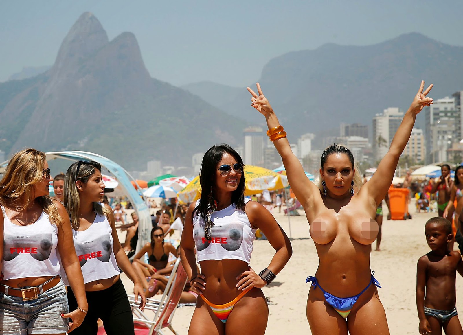 topless on beach in rio tia tanaka anal gallery