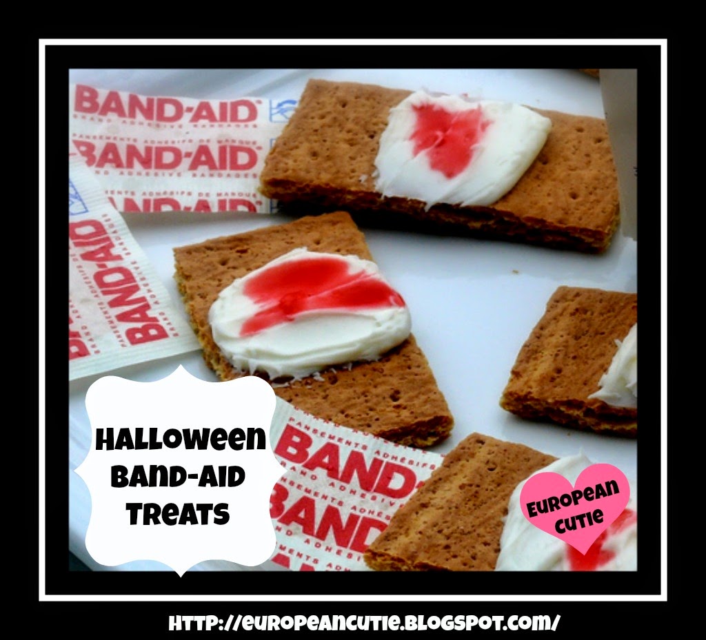 European Cutie Halloween Band Aid Treats