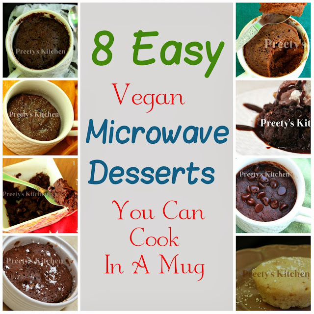 8 easy vegan microwave desserts you can cook in a mug