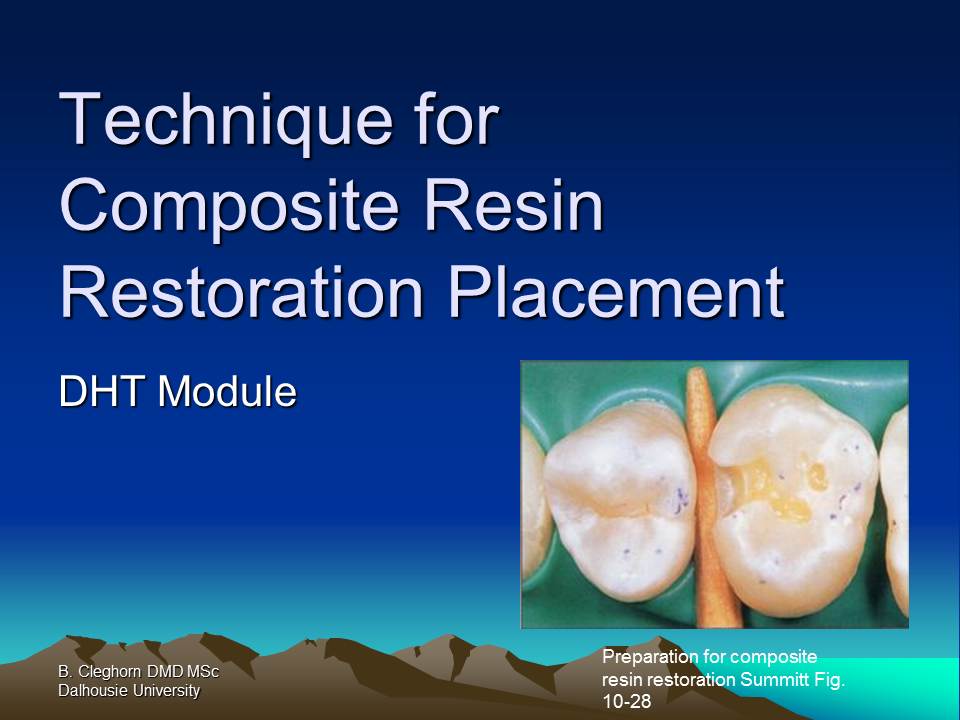 Dentistry Composite Resin