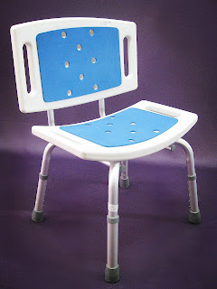 3. Shower Chair with Eva Pad