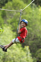 Zipline in the Smoky Mountains