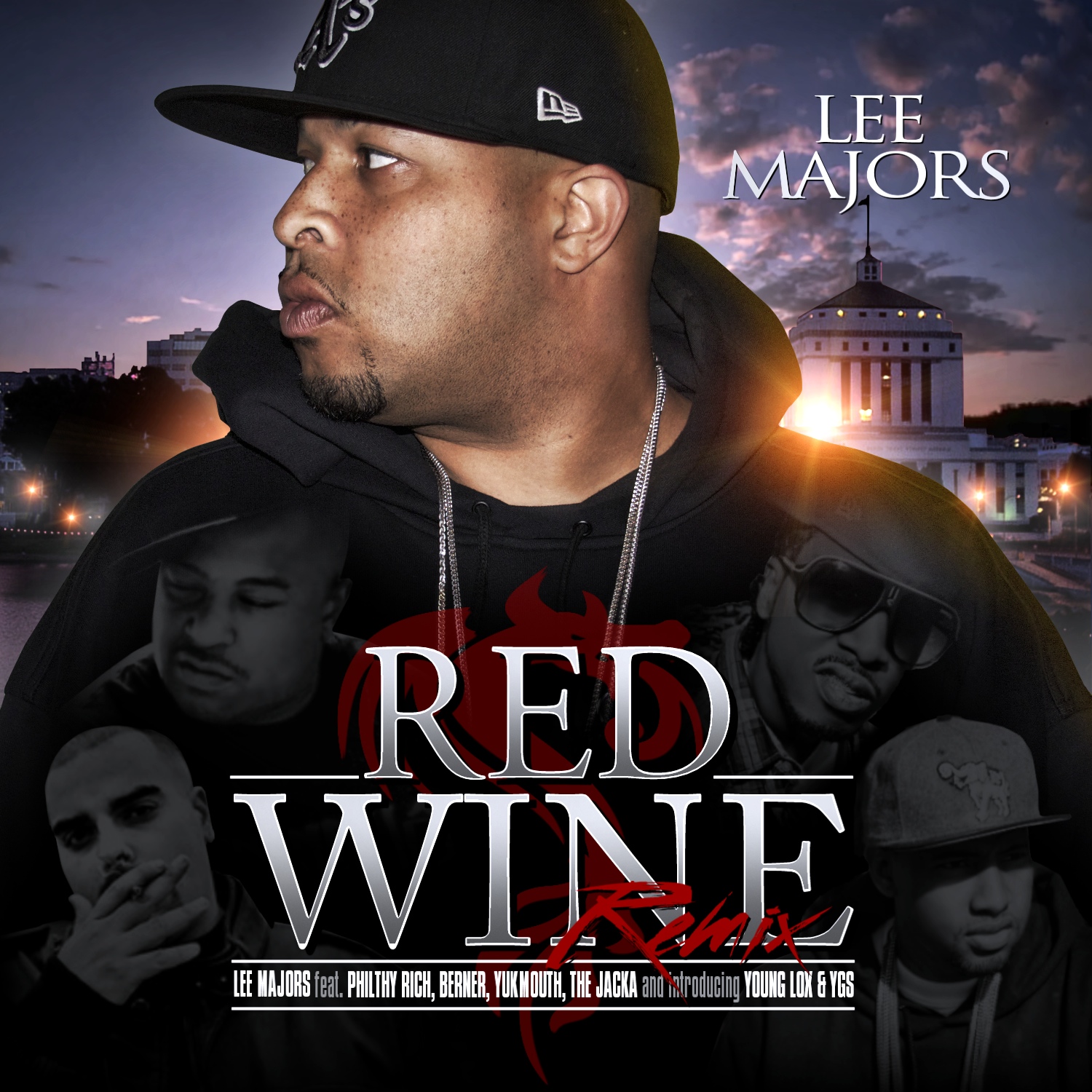 Lee Majors Ft. The Jacka, Yukmouth, Berner & Philthy Rich Red Wine