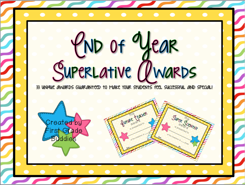 senior superlative certificate