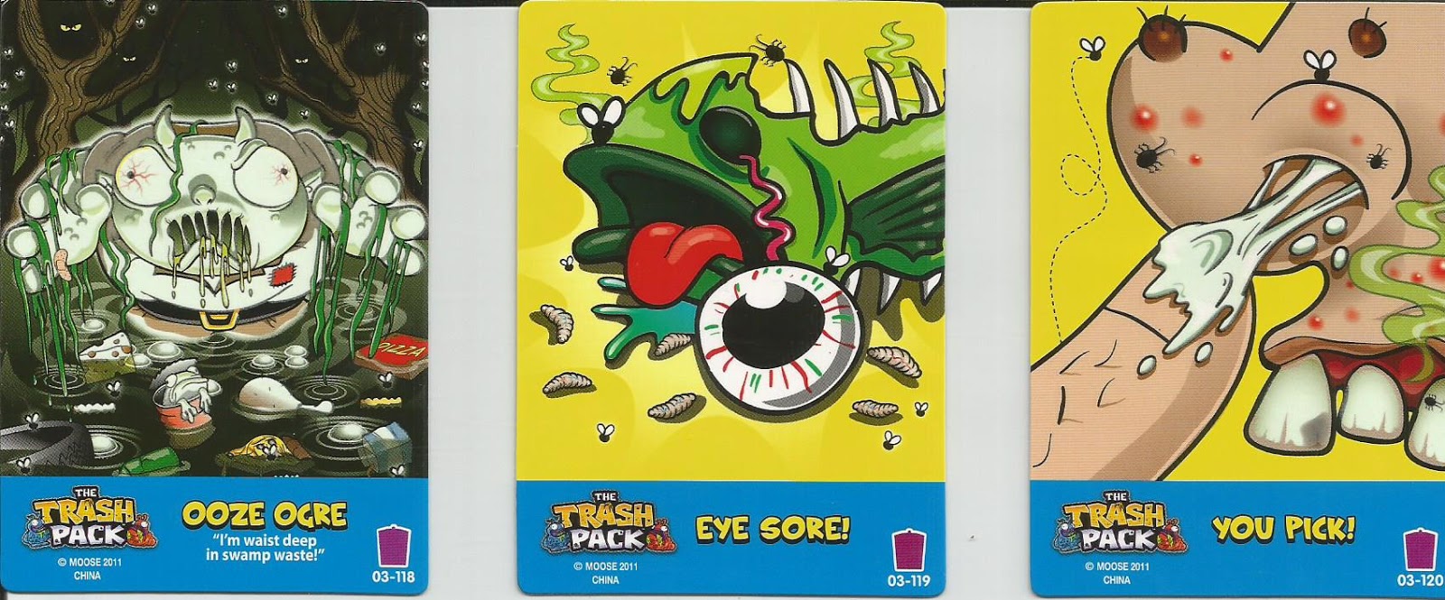 GeoBloxJF: The Trash Pack Trading Card Collection 1 03-091 - 03-125