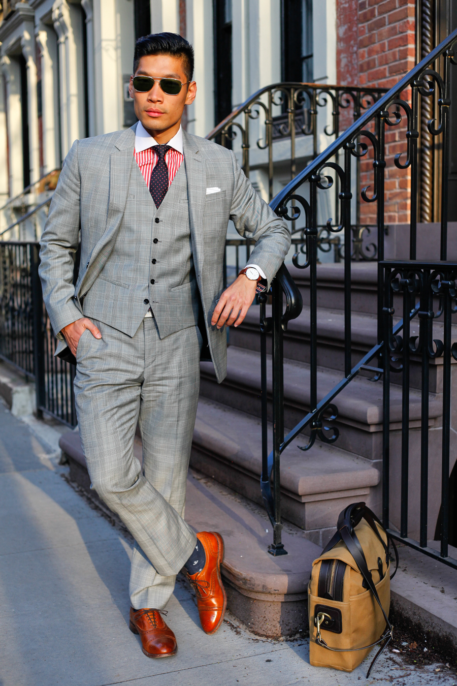 American Classic Three Piece Suit Two Looks — LEVITATE STYLE