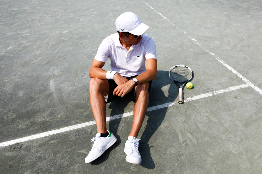 Levitate Style - Lacoste Session | Tennis at Central Park with Daniel Wellington and Adidas Stan Smith, menswear