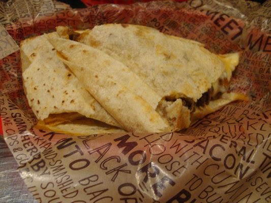 The Quesadilla from Chipotle Chipotle Quesadilla