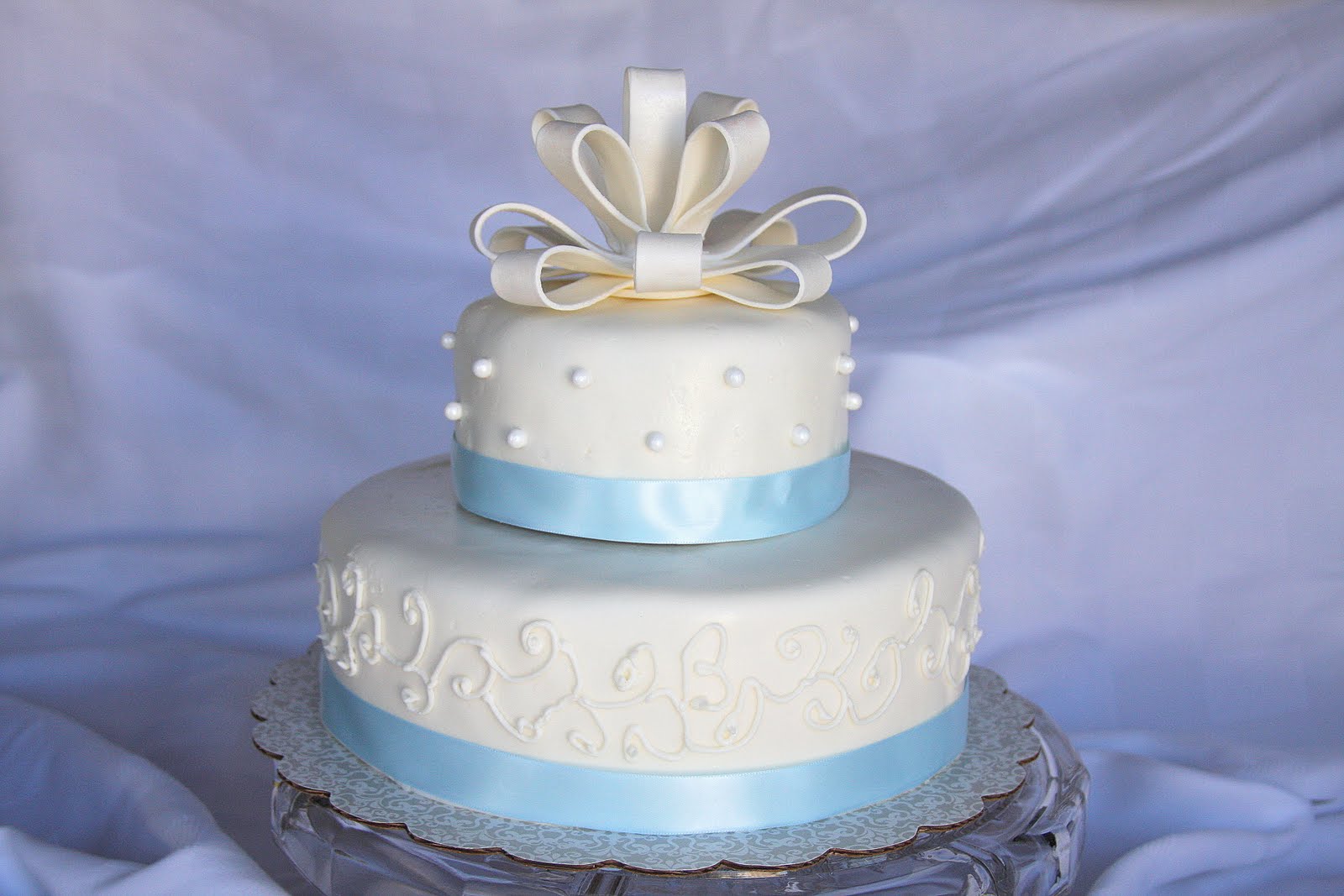 Cakes and Crepes Baptism Cake!