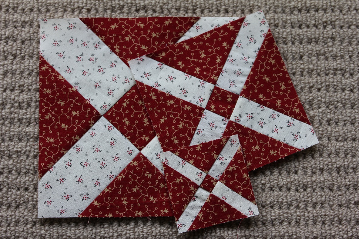 Quilts In The Barn Red and White.
