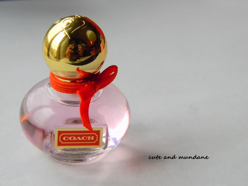 Cute and Mundane: Coach Poppy perfume review