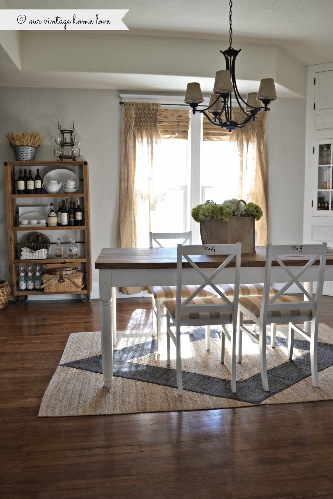 Vintage Home Love Diy Smocked Burlap Curtains