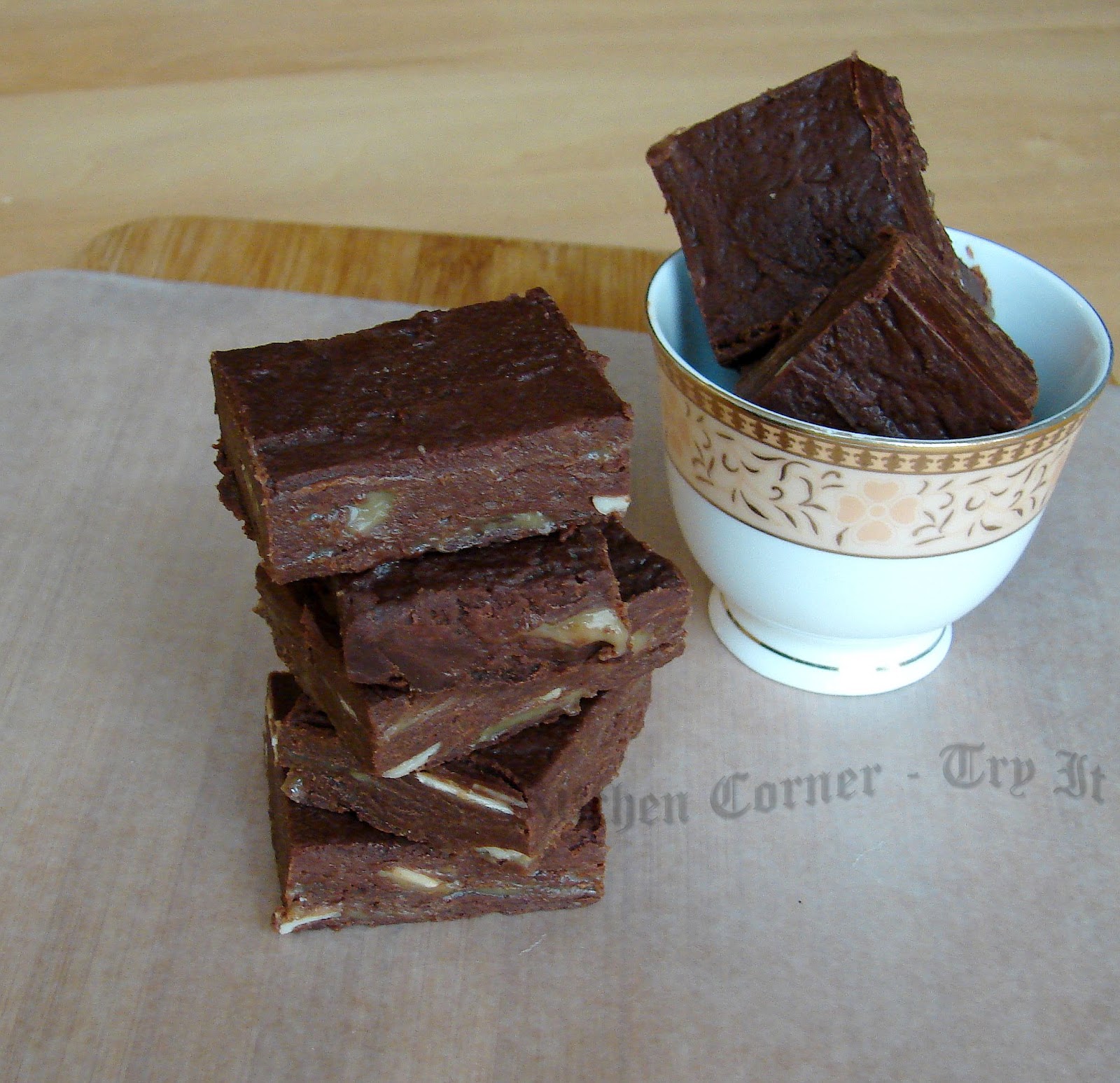 Kitchen Corner-Try It: Chocolate Caramel Fudge