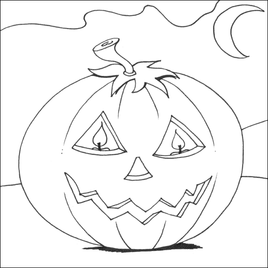 Halloween Pumpkin Coloring Sheets