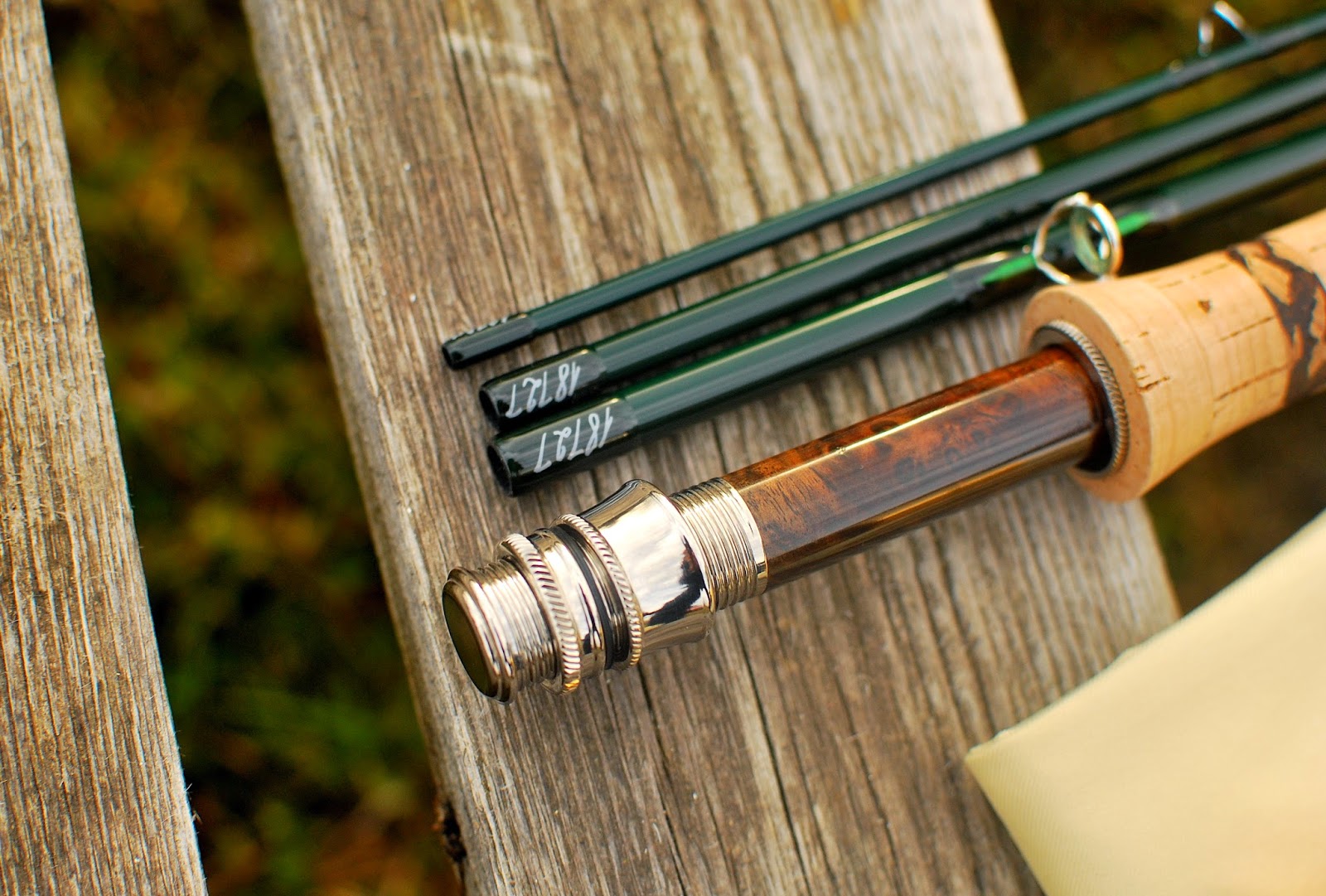 Handcrafted graphite and fiberglass fly rods R.L. Winston GVX