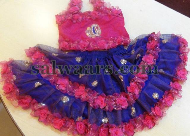 Stylish Lace Frock for Kids