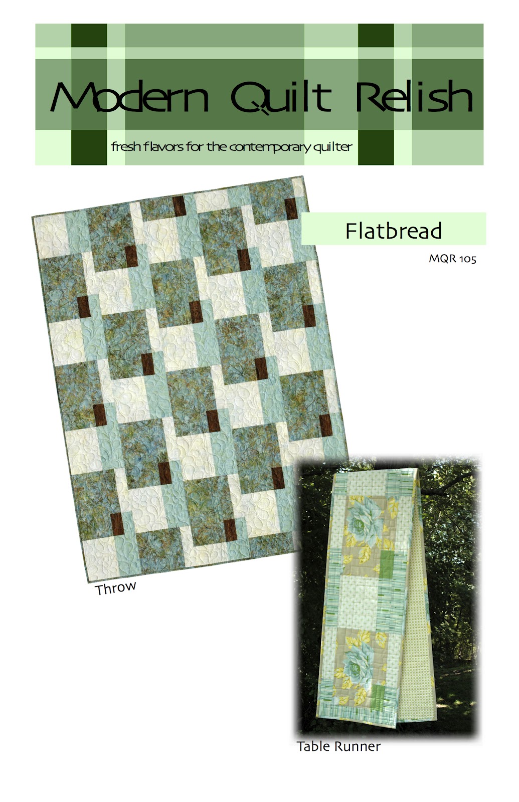 Modern Quilt Relish Urbanicity Fabric + Flatbread Pattern = Recipe for