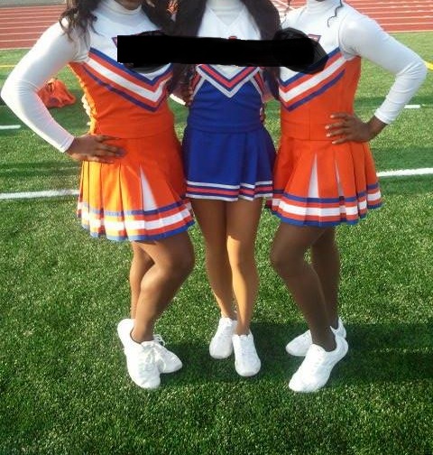 turtleneck cheer uniform