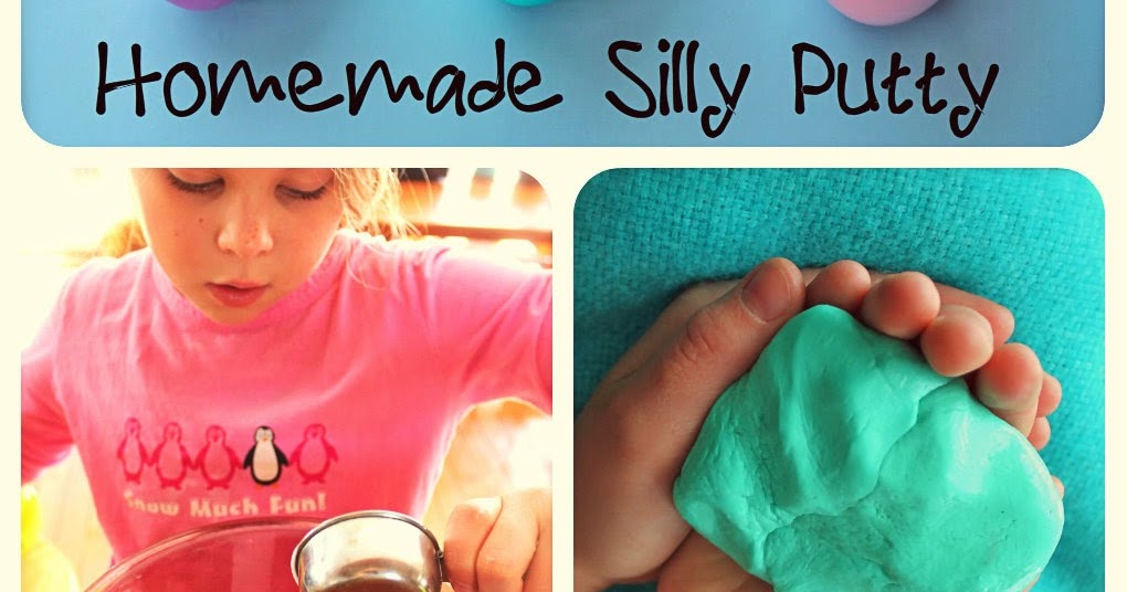 Twig and Toadstool Homemade Silly Putty Eggs