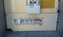 Domestic Meterbox with Dinmount Circuit Breakers and 1 existing Safety Switch