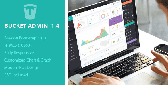 Bucket Admin Bootstrap 3 Responsive Flat Dashboard Bucket Admin Bootstrap 3 Responsive Flat Dashboard