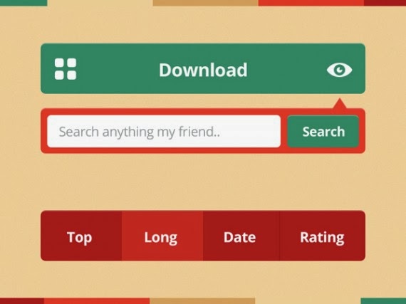(FREE PSD) Flat UI (FREE PSD) Flat UI