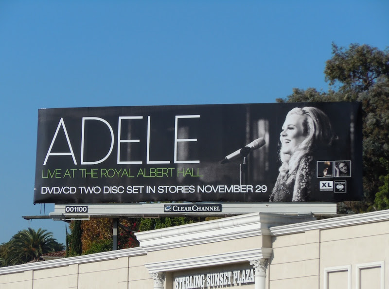 Adele concert billboard