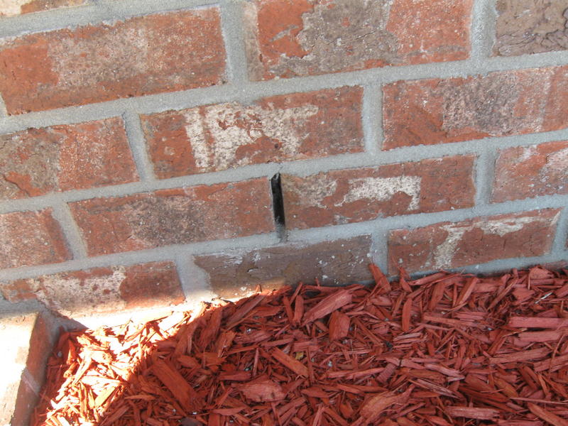 Brick Box Image Brick Weep Holes