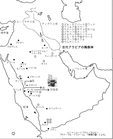 アラビアの偶像崇拝