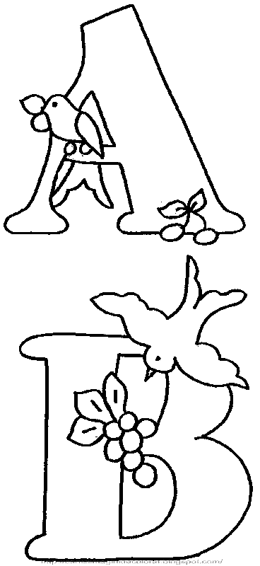 Desene Imagini De Colorat Desene De Colorat Alfabet Litere