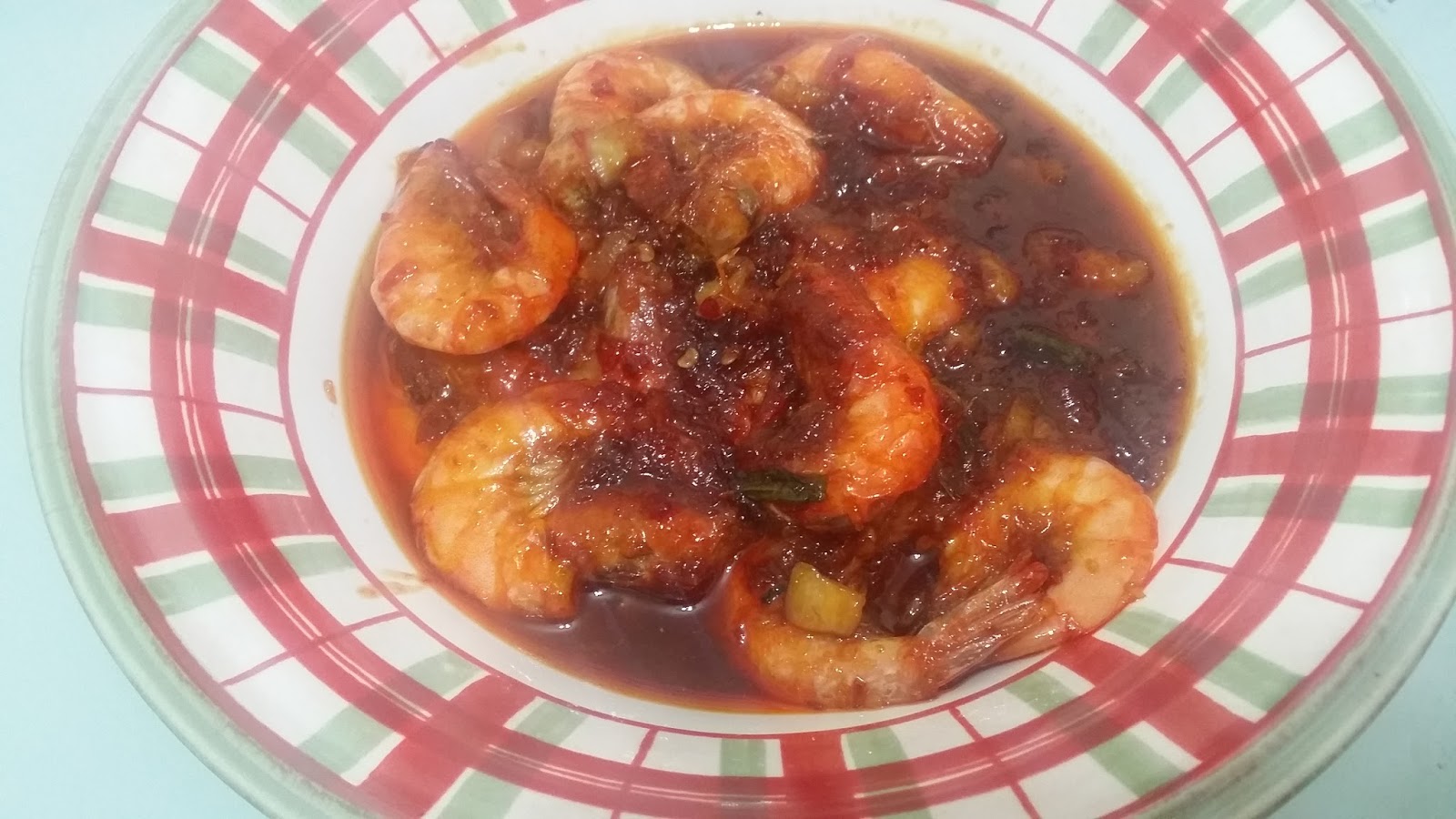 Resipi Udang Masak Sos Vanilla Freak