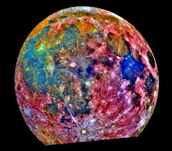 colorful moon