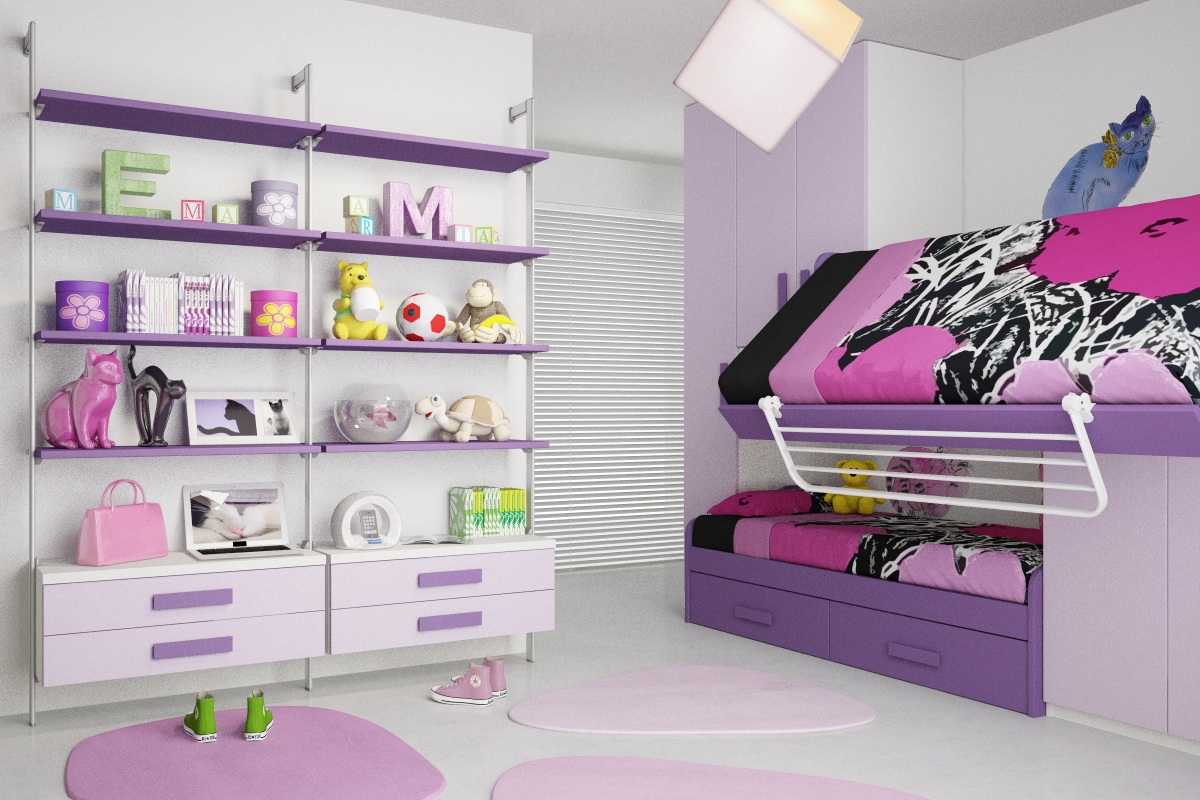 Bonetti camerette bonetti bedrooms: cameretta per bambine Foto di camerette per ragazze