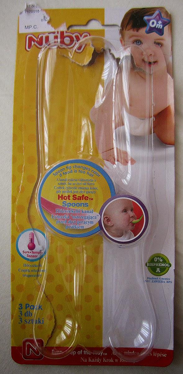 Deklaracije i uputstva proizvoda u Srbiji Nuby Hot Safe Spoons