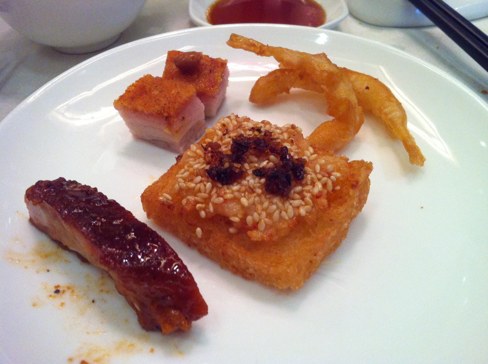 crispy shrimp toast