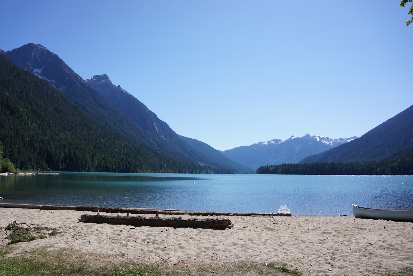 Victoria Chan Camping Birkenhead Lake, BC