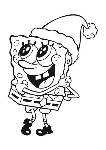 pages spongebob talking page spongebob eating hamburger coloring pages title=