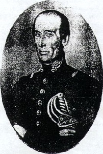 Teniente Coronel MIGUEL DE LOS SANTOS CAJARAVILLE PARTICIPÓ GUERRA DE INDEPENDENCIA (1794-†1852)