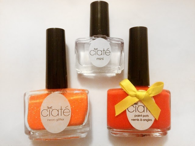 Ciate Corrupted Neon Manicure Ciate, Ciate Corrupted Neon Manicure, Ciate neon, Ciate neon glitter, Ciate neon orange, neon, notd