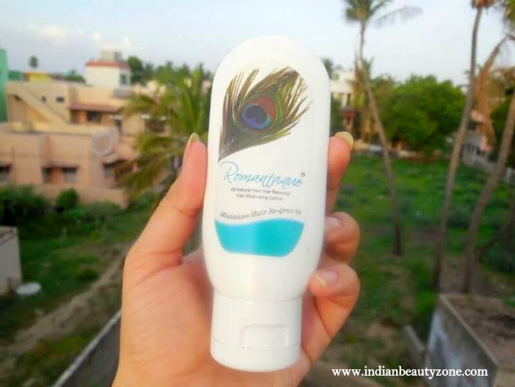 Indian Beauty Zone Romantaque Hair Minimizing Lotion Review