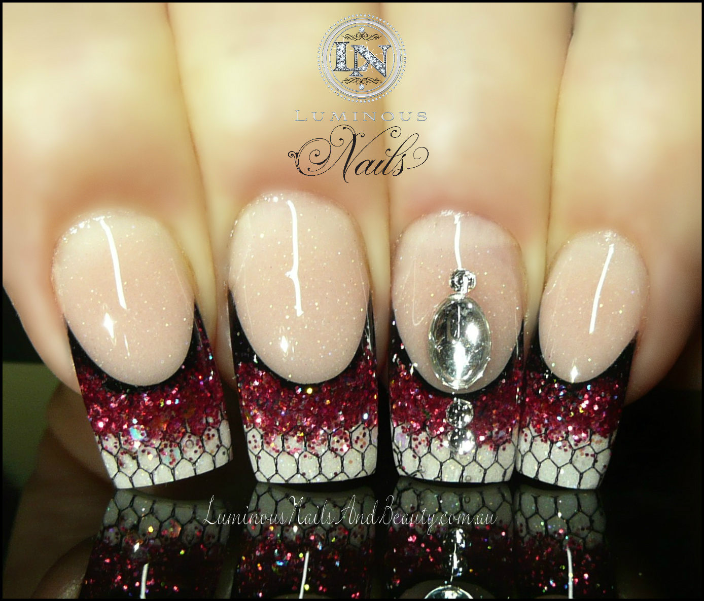 The Enchanting Gold acrylic nail designs Digital Photography The Enchanting Gold acrylic nail designs Digital Photography